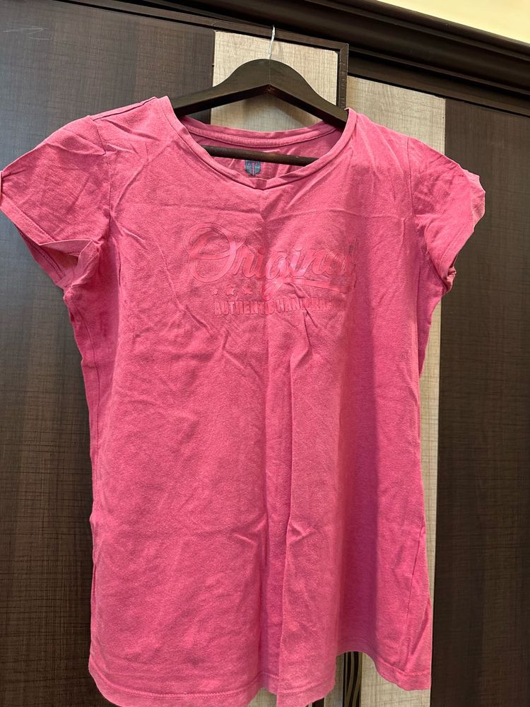 Casual Pink Top