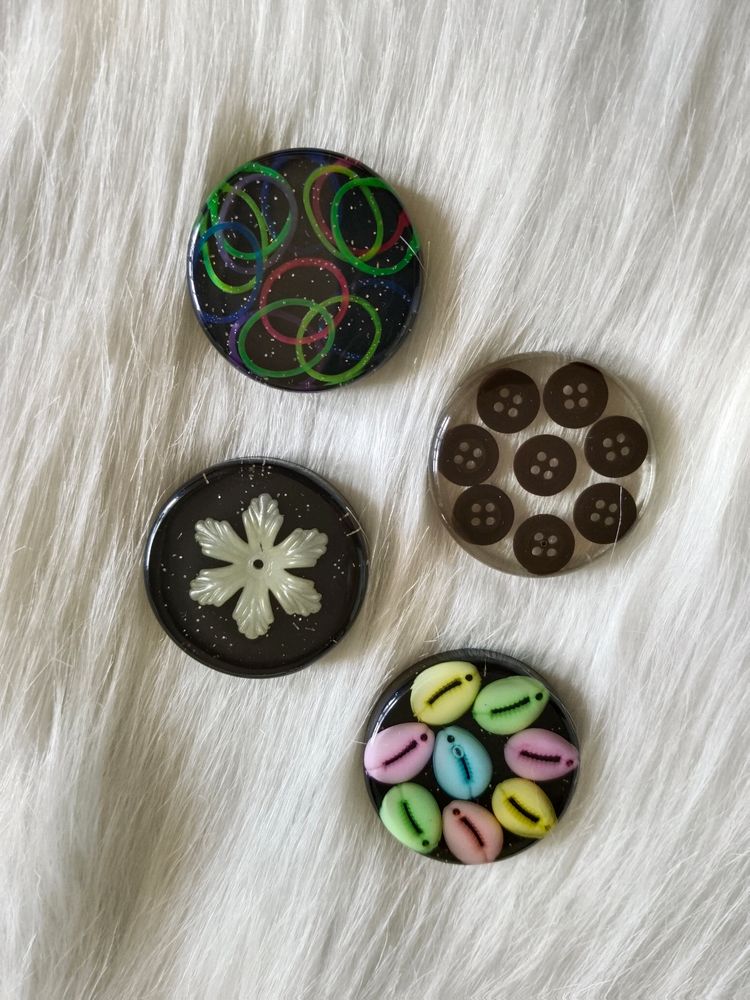 Set Of 4 Fridge Magnet