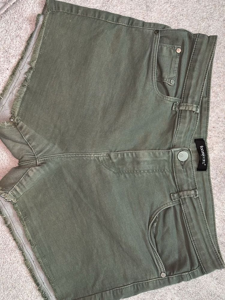 Olive Green Shorts