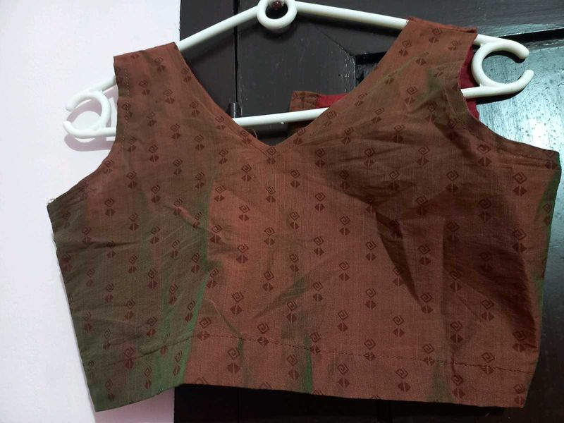 Vintage Brown Sleeveless Top
