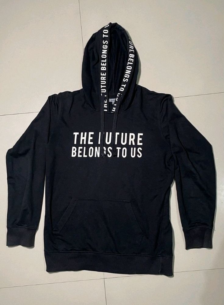 Zudio Black Hoodie (Unisex)