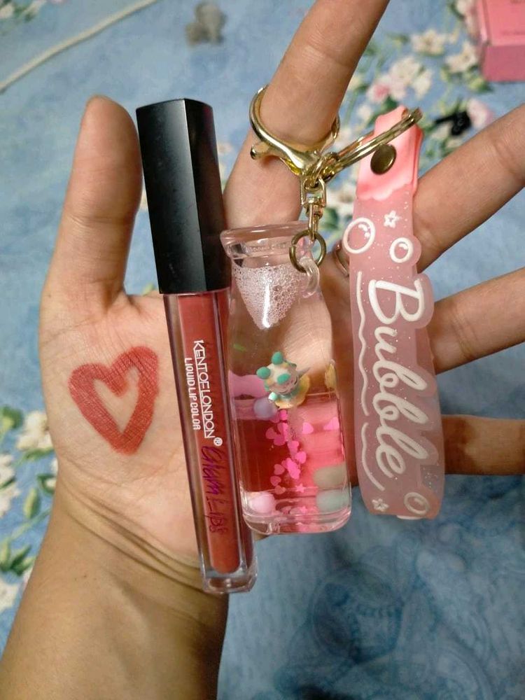 Kent of London Liquid Lip &amp; keychain