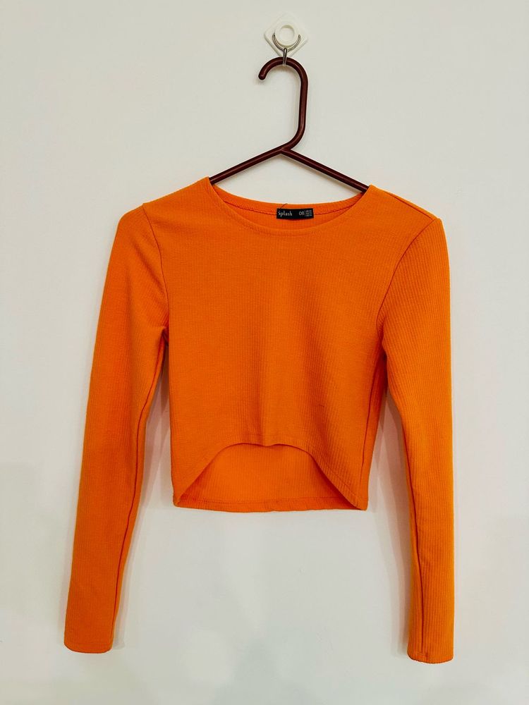 Bright Orange Stylish top