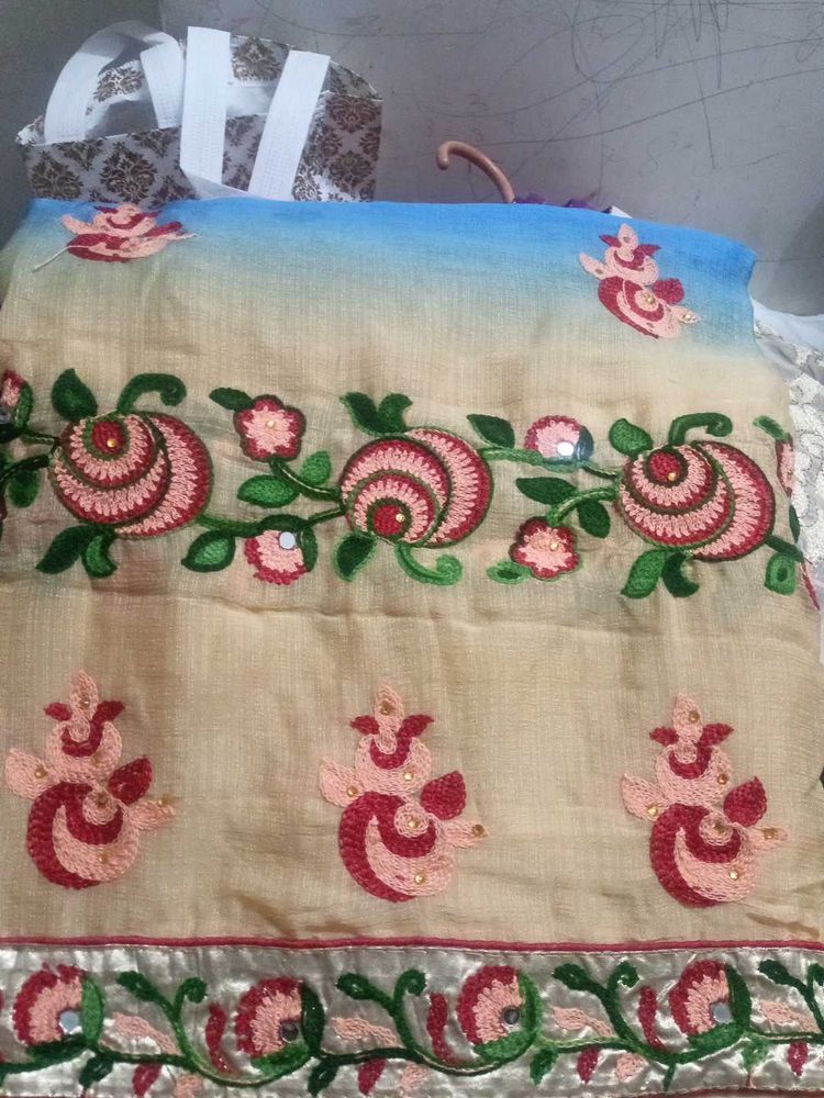 Embroidered Saree