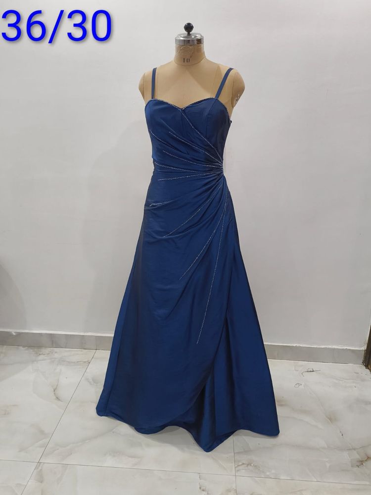 Elegant Blue Gown