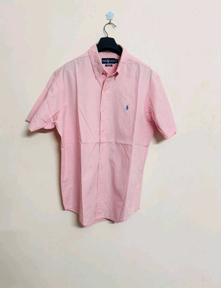 Ralp Lauren Oxford Half Sleve