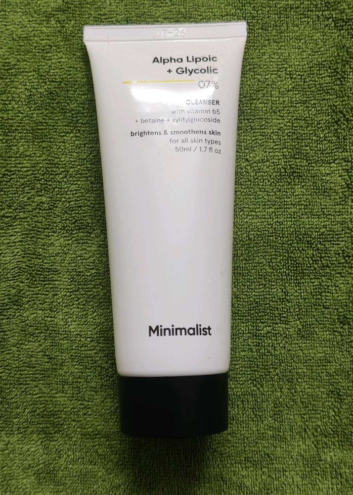 Alpha Lipoic + Glycolic Cleanser - Minimalist