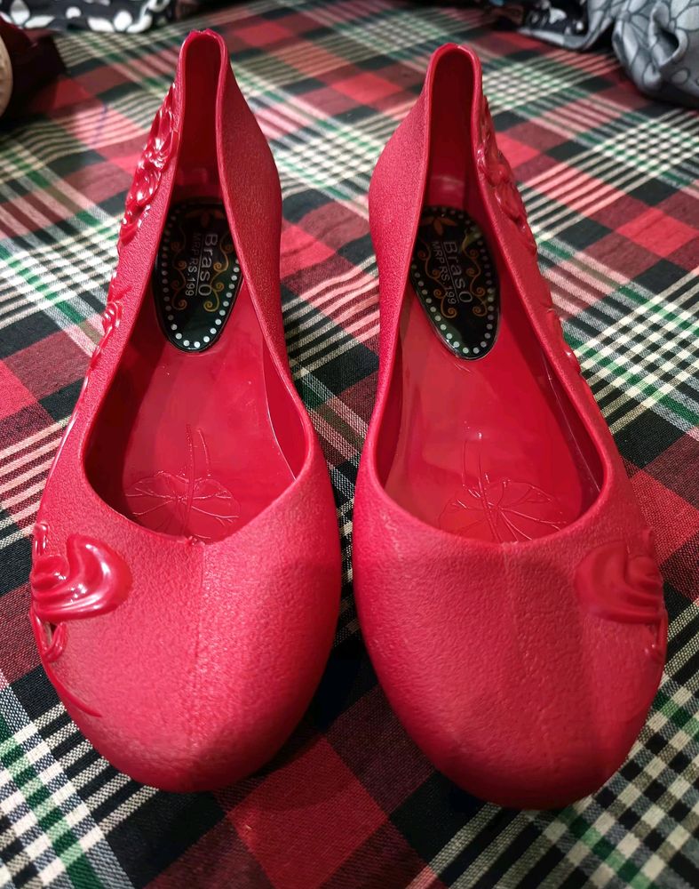 Red Rubber Belly For Women