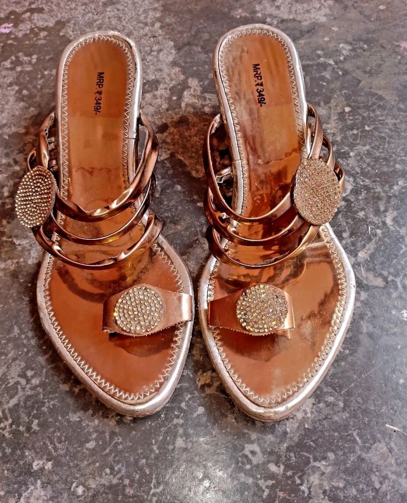Fashionable Real Ston Sandals