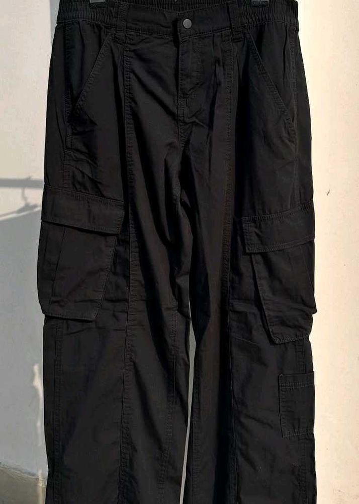 Black Cargo Pants