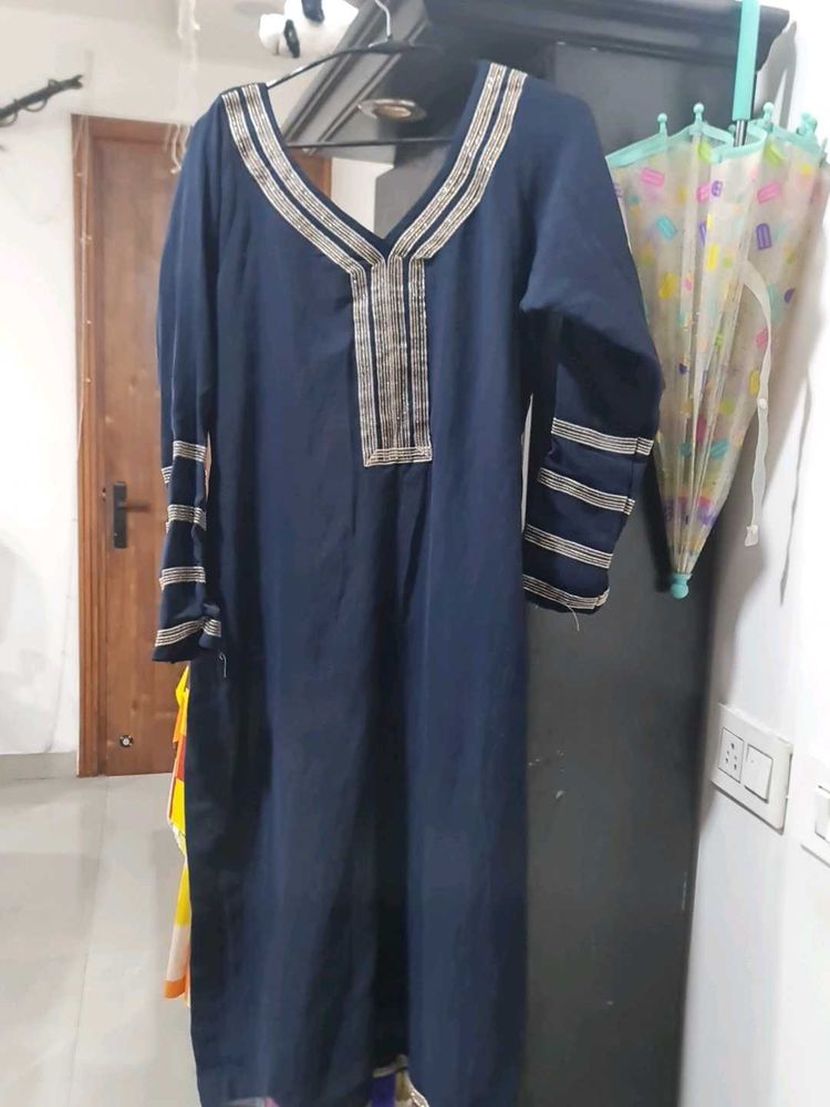 Plazo Suit With Dupatta