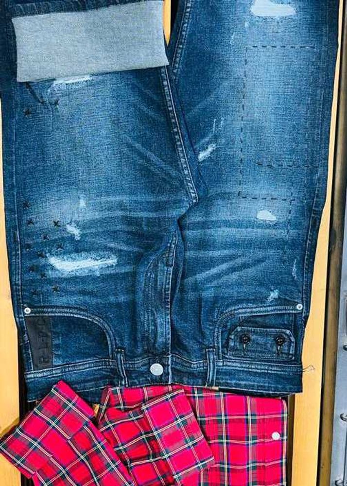 Distressed Denim Jeans all size available