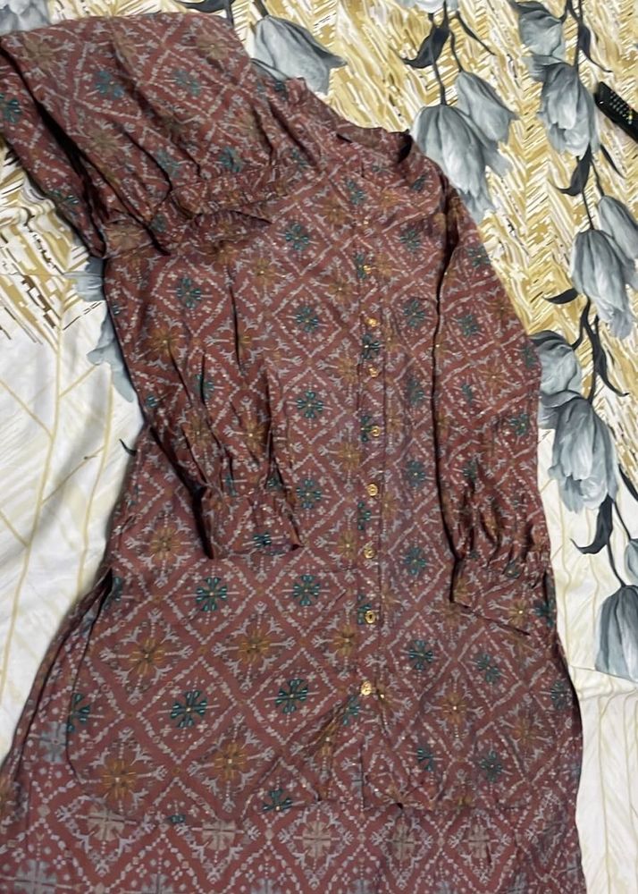 Printed Ups N Down Co Ord Set