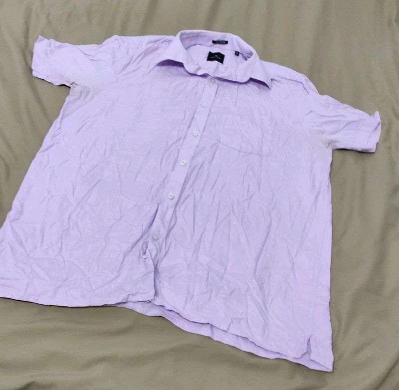 Park Avenue Mens Purple Short Sleeve Shirt💜
