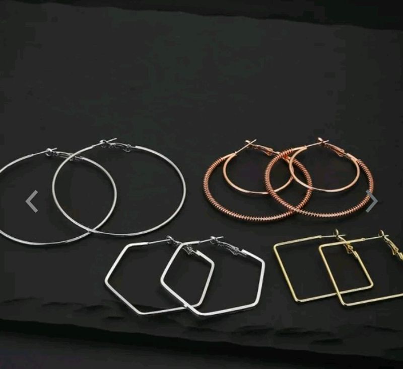 Combo#4 Carlton London Ear Hoops