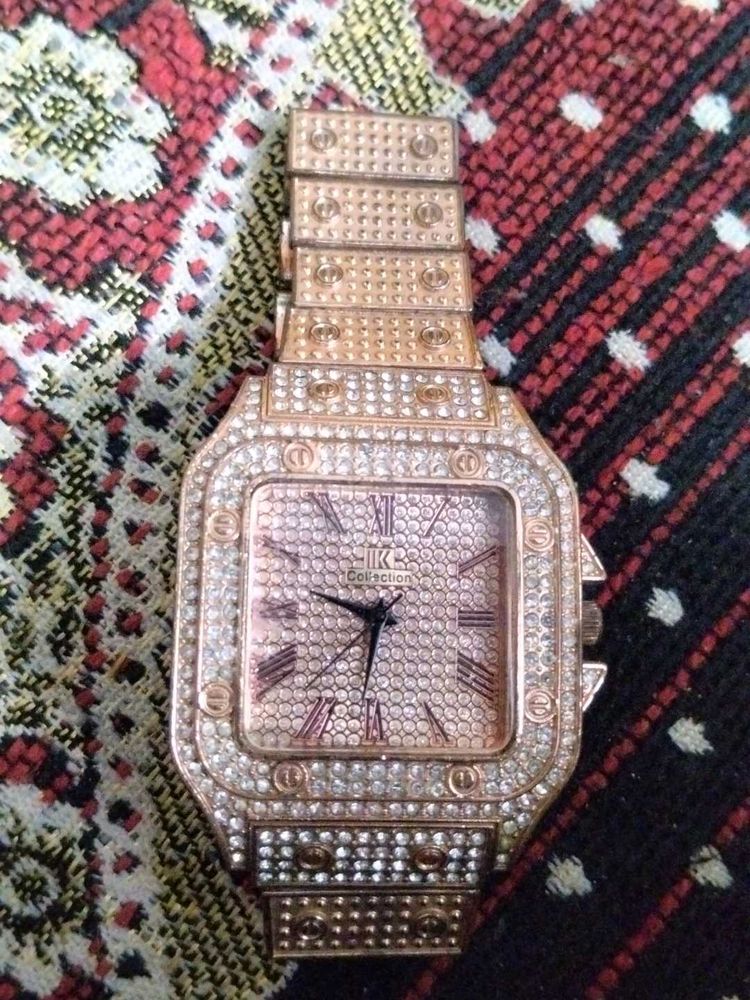 Iced Out Fashion Watch