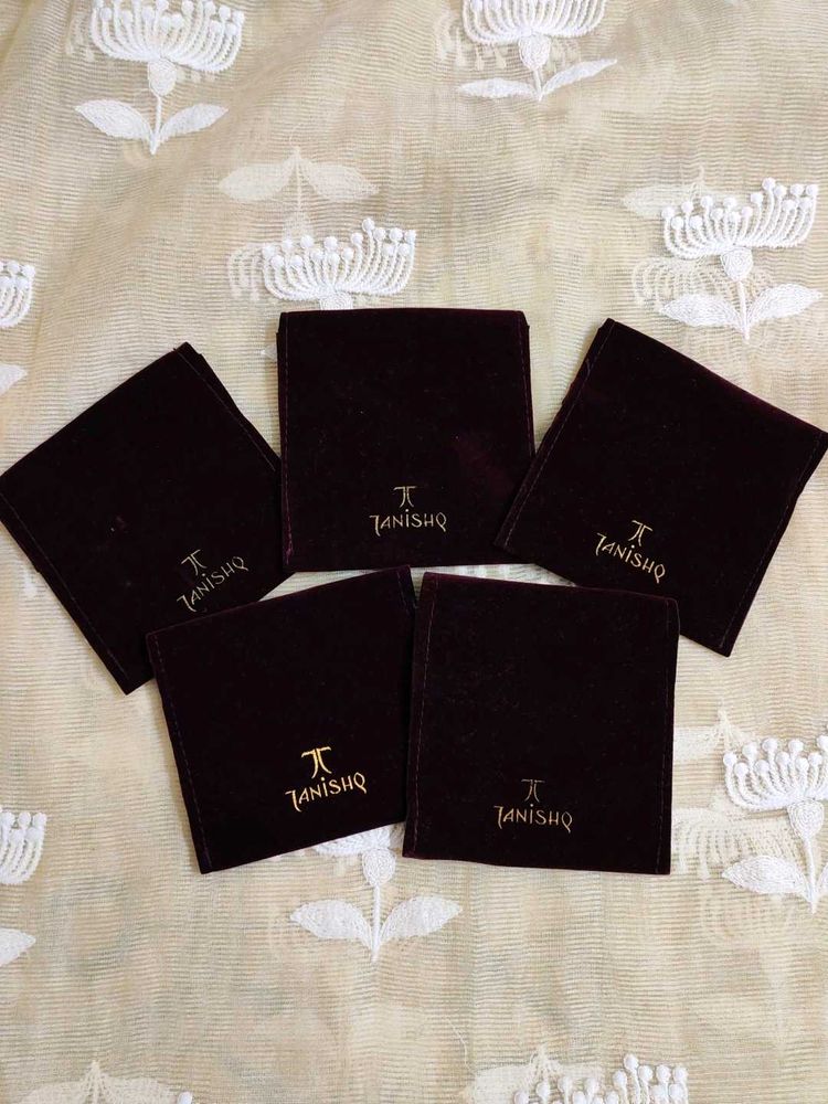 Set Of 5 - Tanishq Pouches