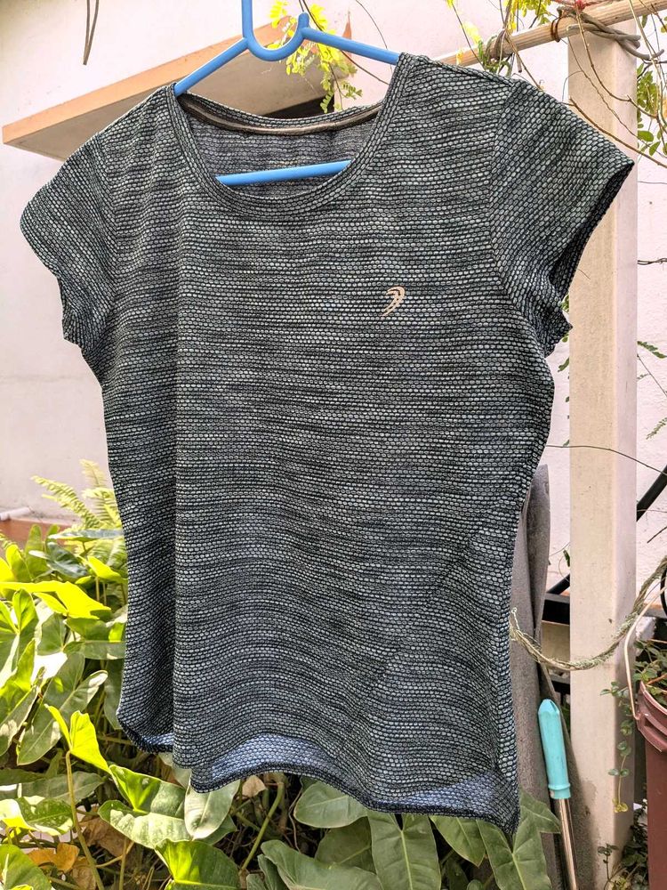 Sports Grey T-Shirt