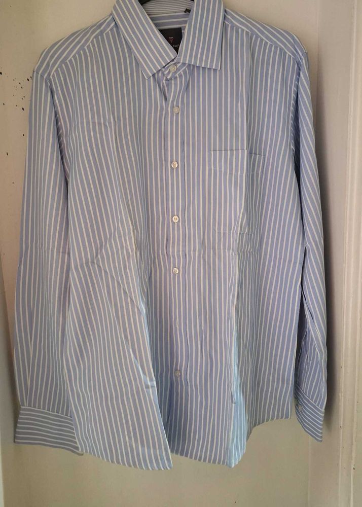 Striped Blue Shirt for Men