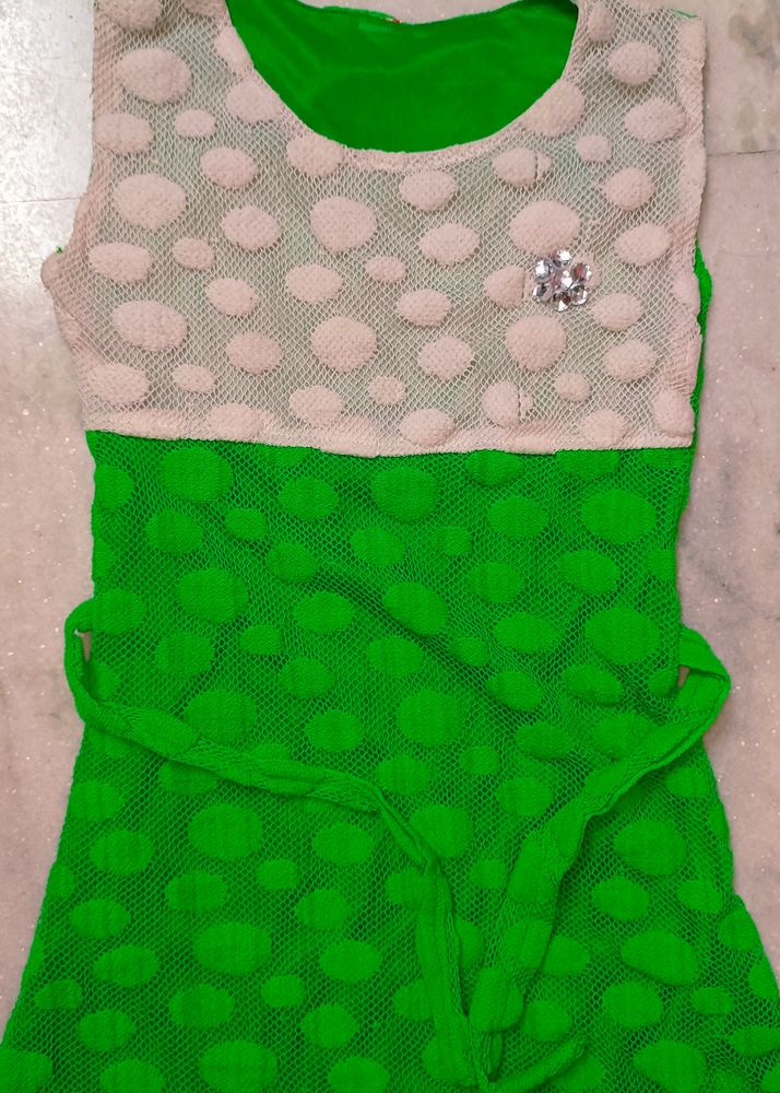 Parrot Green Top For Women