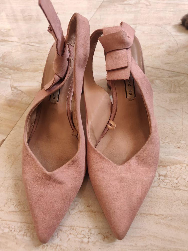 Zara Slingback Heels