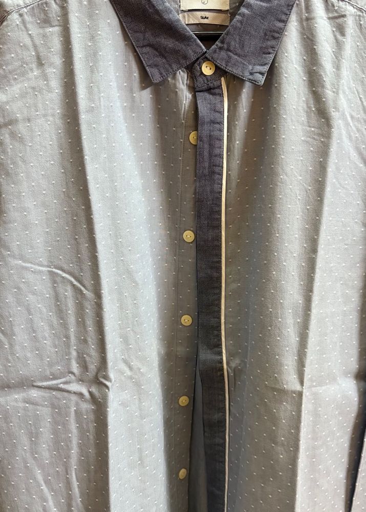 Polka Dot Button Down Shirt