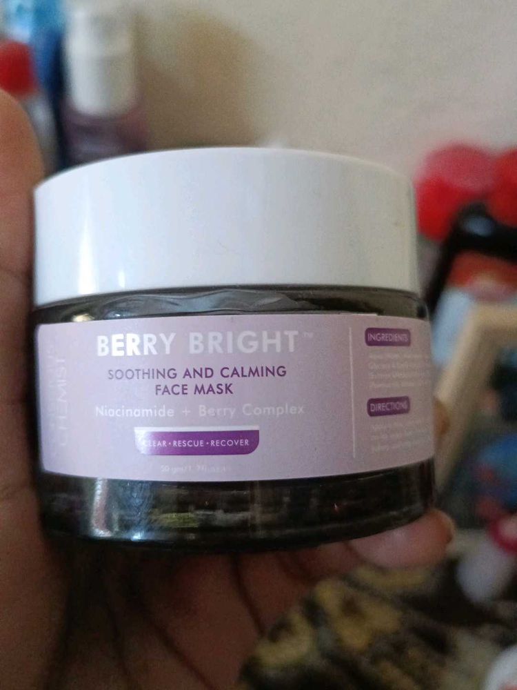 Berry Bright Face Mask