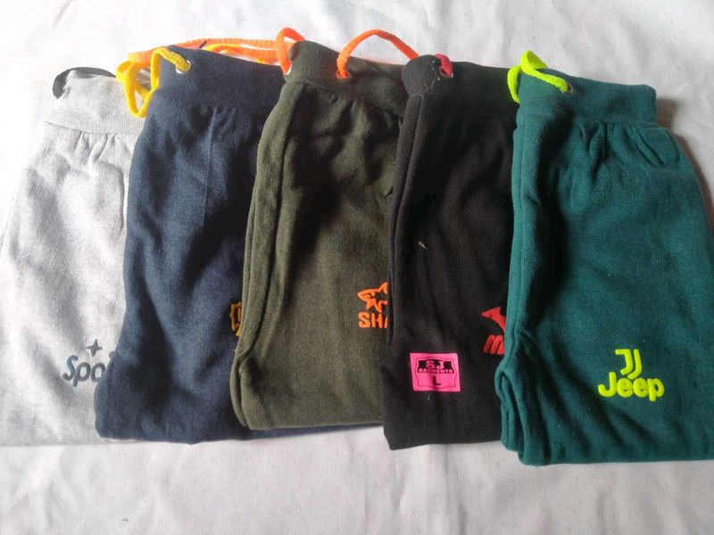 5 Different Colours Pants For Boys