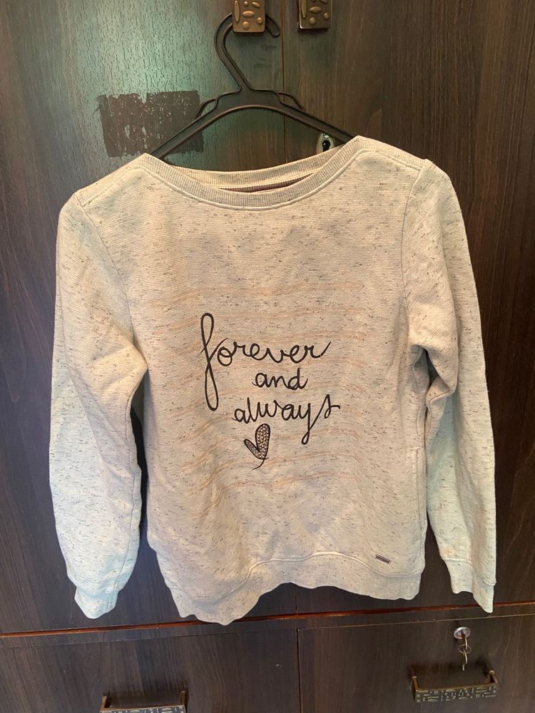 Green Coloured Sweatshirt