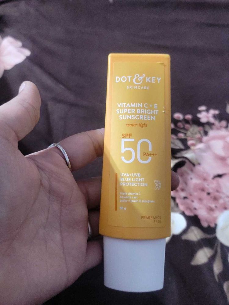 Dot Nd Key 50g Sunscreen Spf 50+ Superbright New