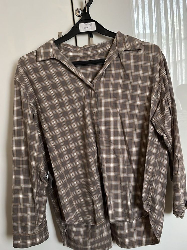 Plaid Flannel Shirt