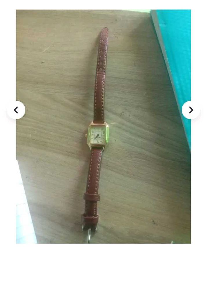 Elegant Brown Leather Watch