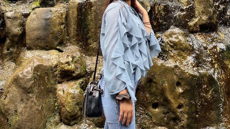 Stylish Ruffled Blouse