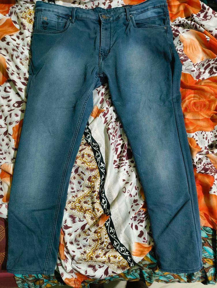 Stylish Blue Denim Jeans