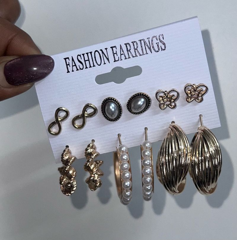 Earring Set - 6 Pairs