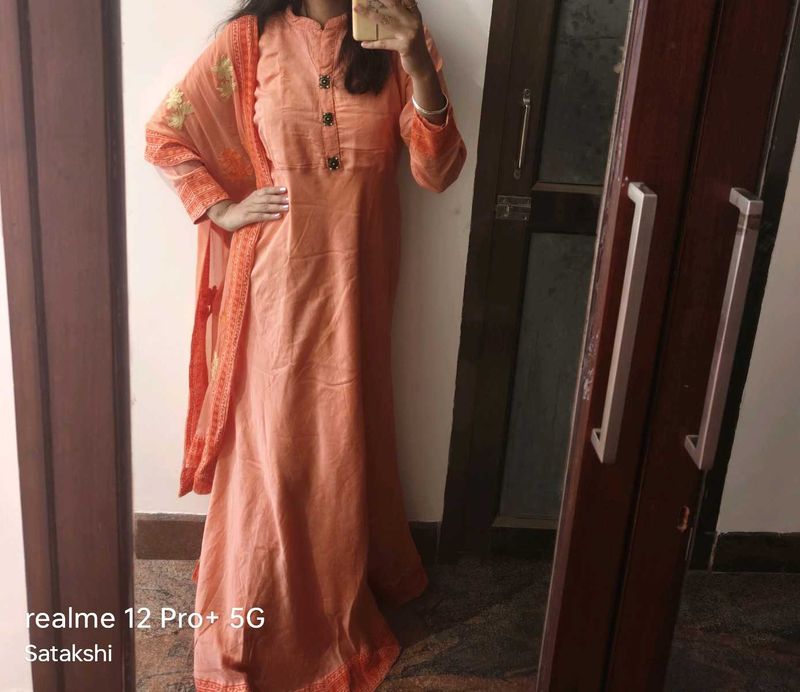 Gown With Duppata