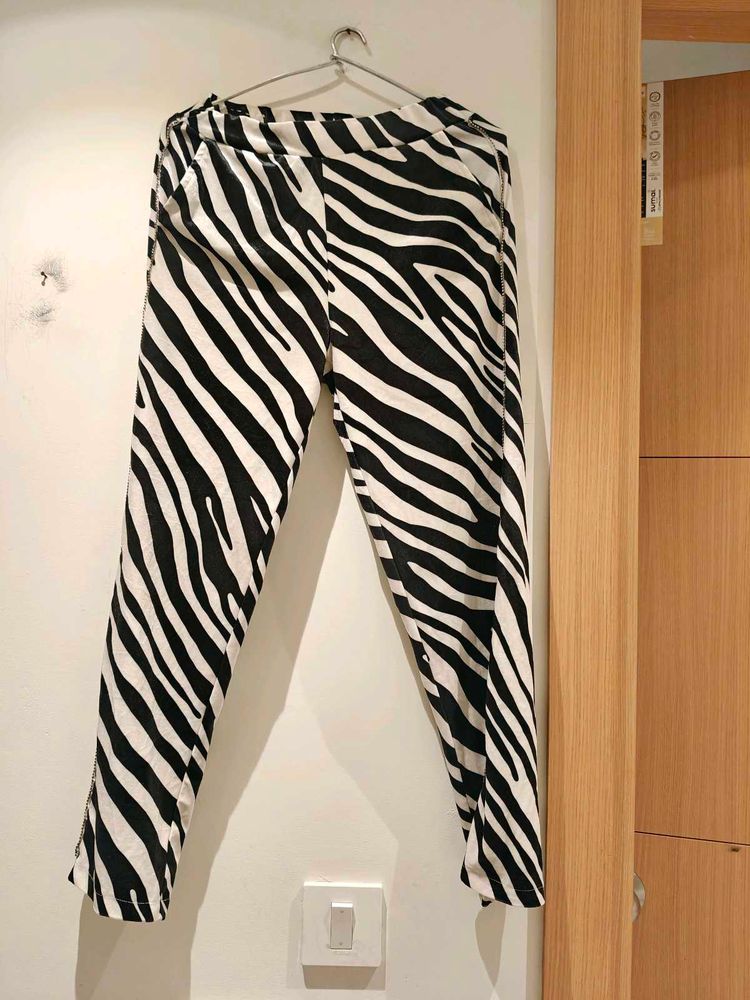 Zebra Print Pants