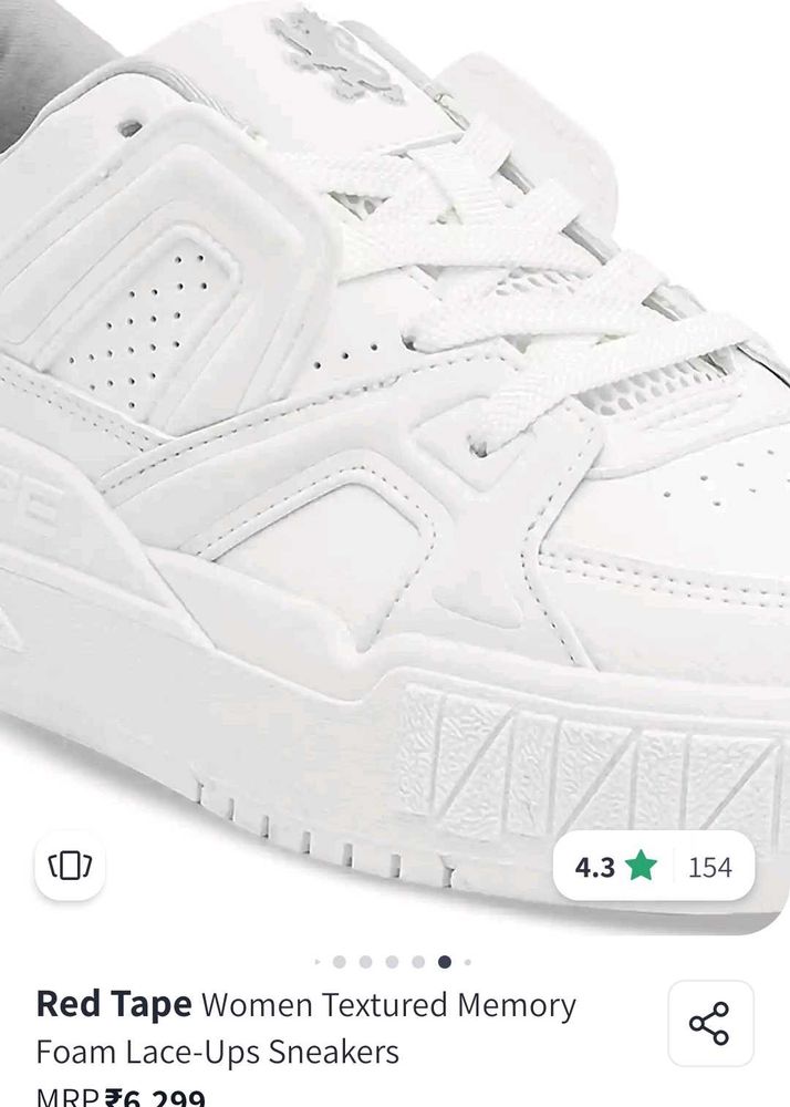 White Chunky Sneakers
