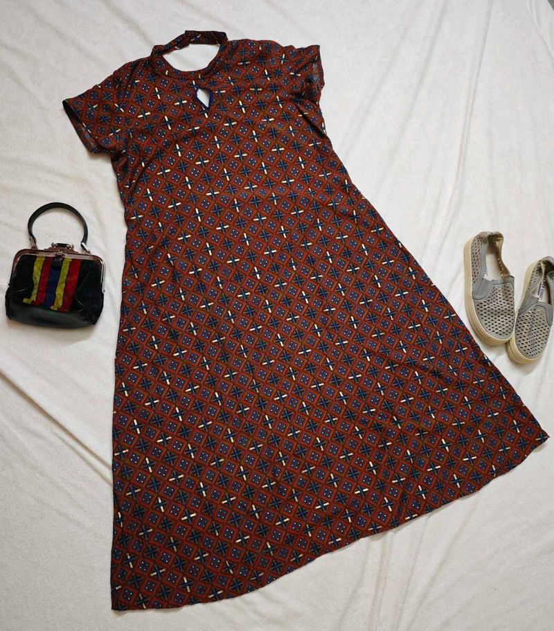Maslin Fabric Designer Kurta
