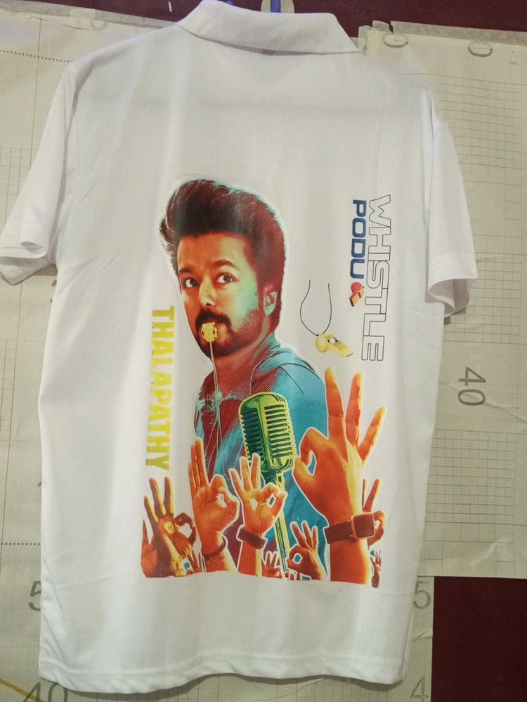 Stylish Printed White T-shirt