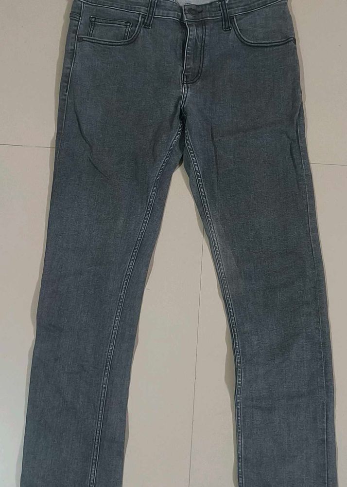 Gray Denim Jeans