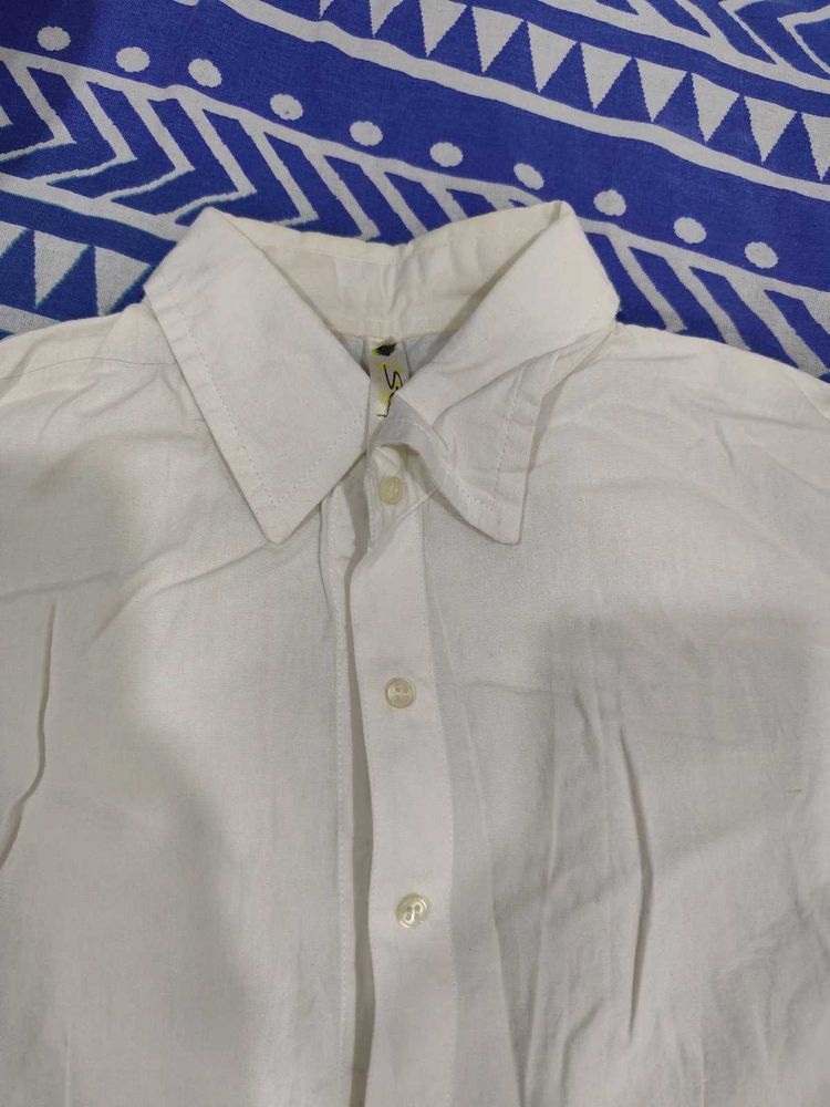 White Button Down Shirt