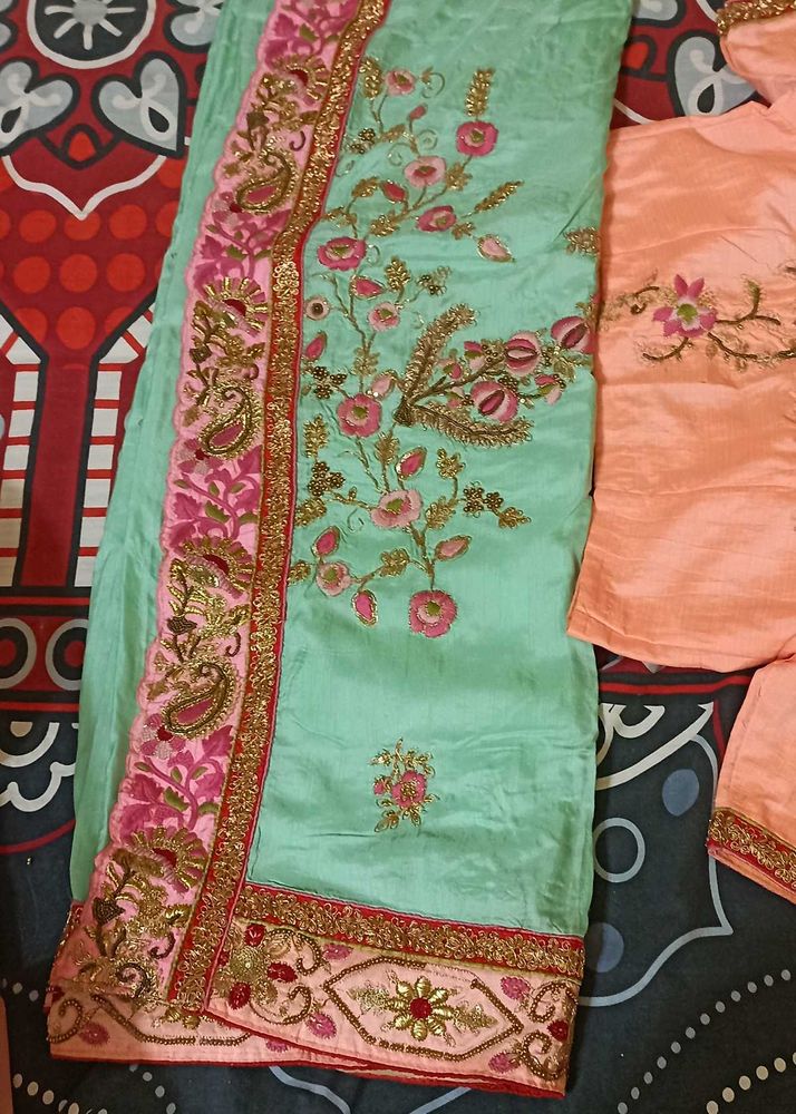 Heavy saree