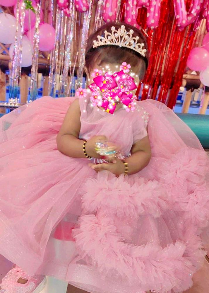 Baby Birthday Frock 1