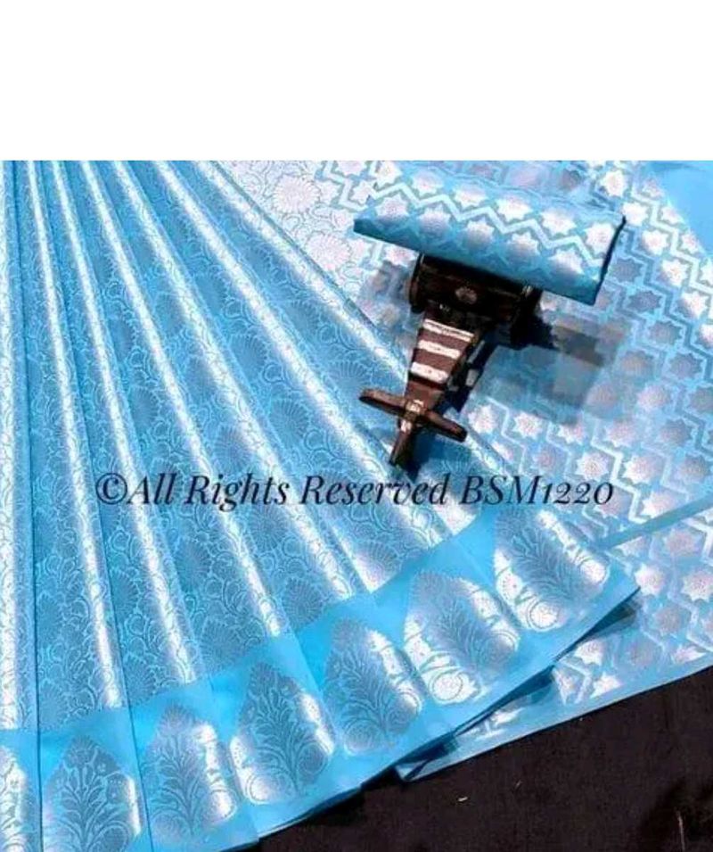 Ruch Look Dual Soft Saree Never Used