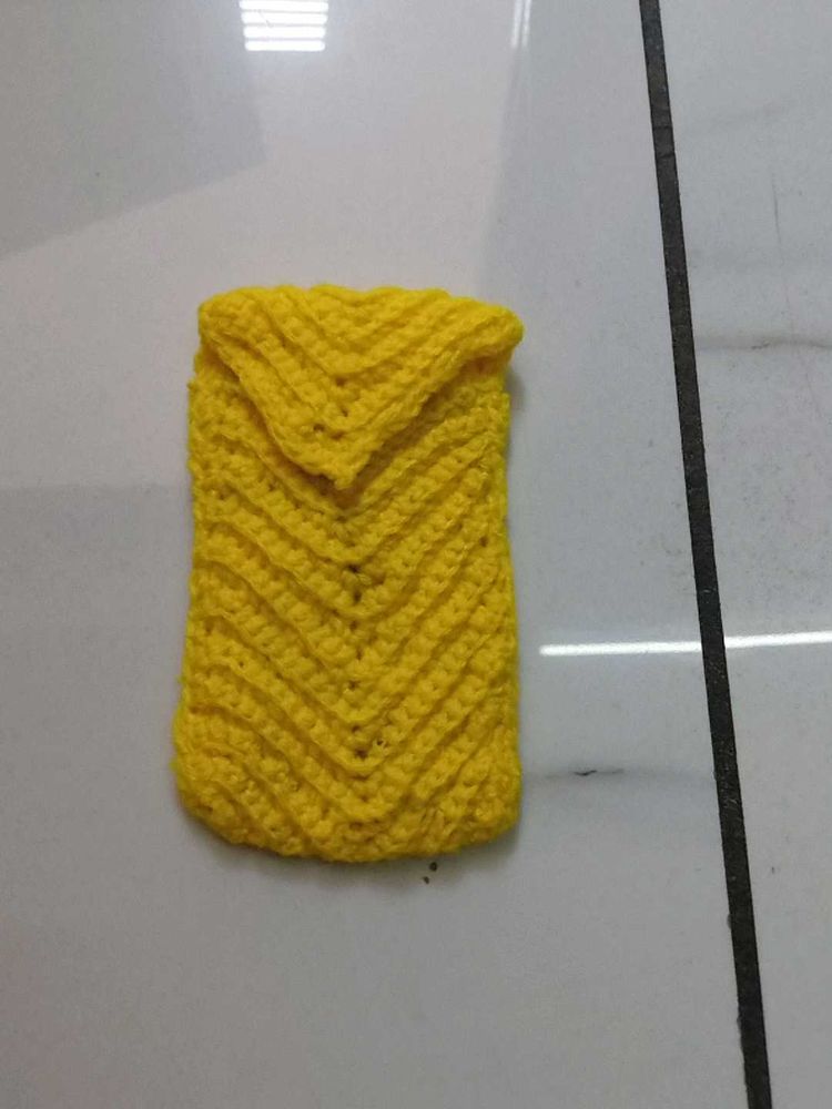 Yellow Pen Pouch