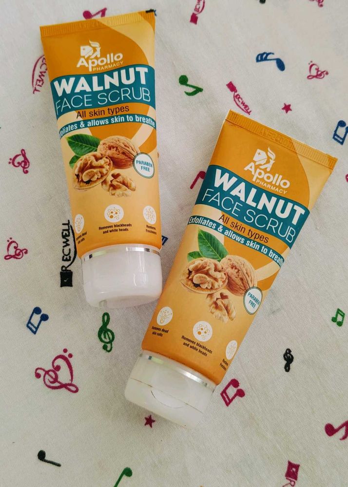 Apollo Face Scrub (Pack of 2) – Brand New