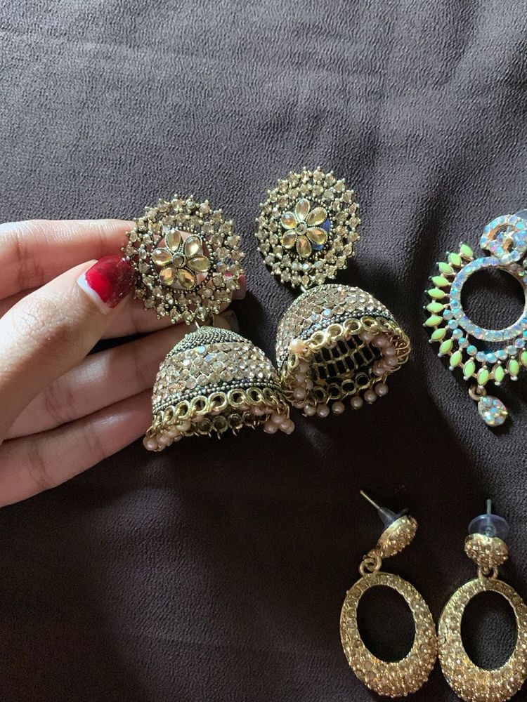 Desi Earrings Combo