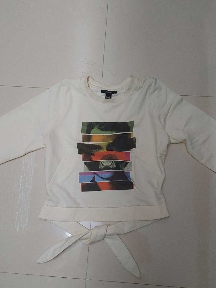Forever 21 Backless Sweatshirt