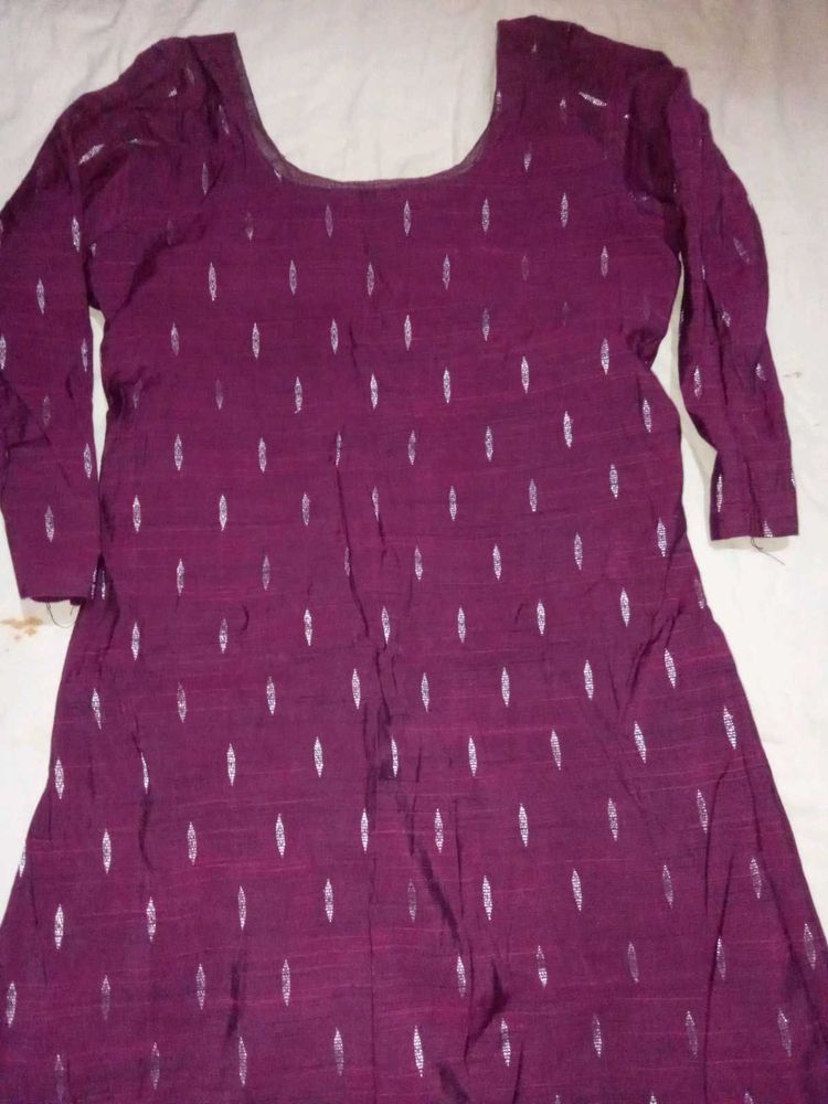 Elegant Purple Kurta